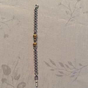 Monet Silver and Gold Bracelet